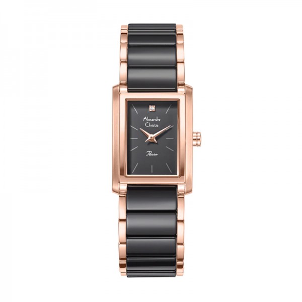 Alexandre Christie AC 2B52 Rosegold Grey Ceramic LHBRGGR